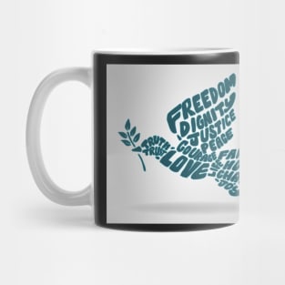 Peace dove Mug